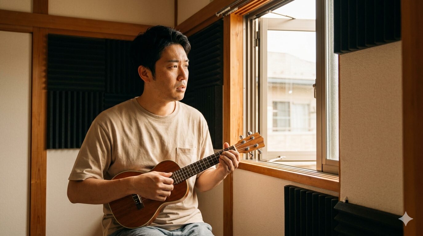 ウクレレの音が響く理由と防音対策の重要性