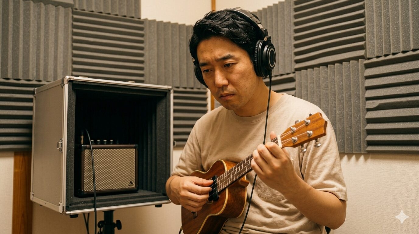ウクレレ防音対策で得られる上達メリット