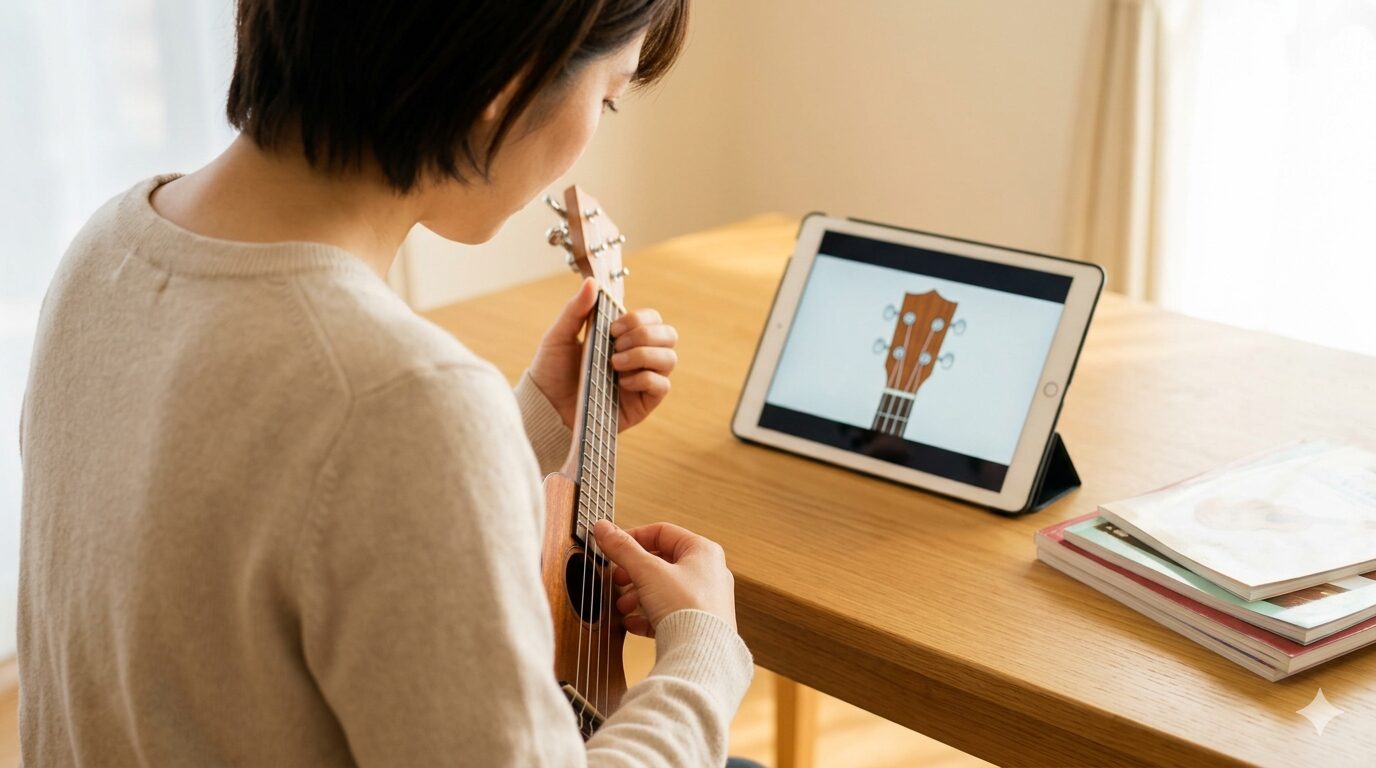 ウクレレ弾けるようになるまでの期間と現実的な目標設定