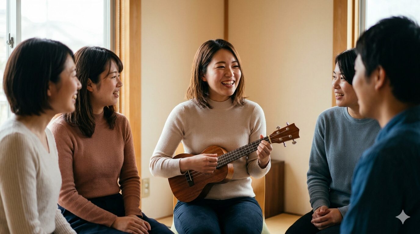 ウクレレが弾けるようになったときの人生の変化
