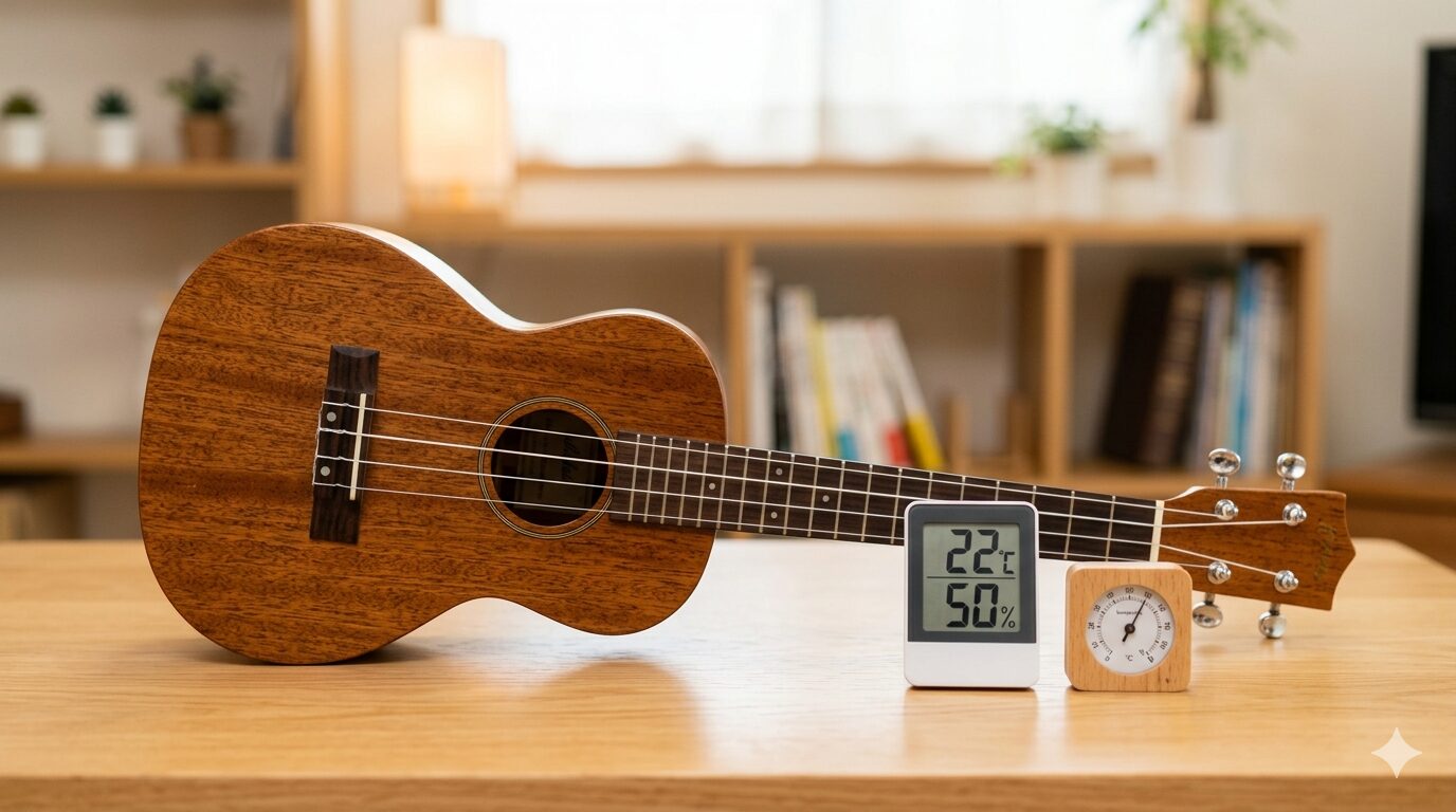 ウクレレ保管の基本ルールと楽器への影響