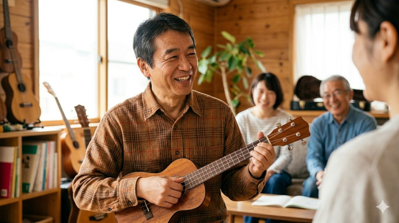 ウクレレ上達で手に入る新しい人生の楽しみ