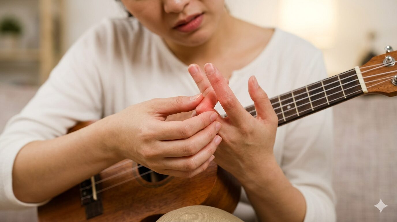 ウクレレで指が痛くなる3つの根本原因