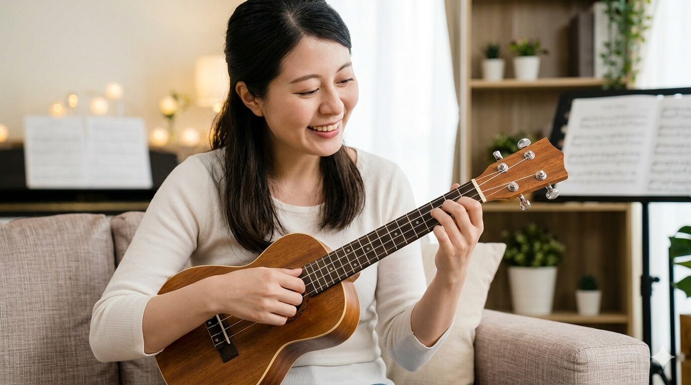 指の痛みを乗り越えた先に待つ充実したウクレレライフ