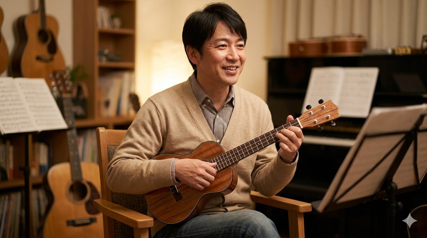 ウクレレ腱鞘炎改善で得られる理想の音楽生活