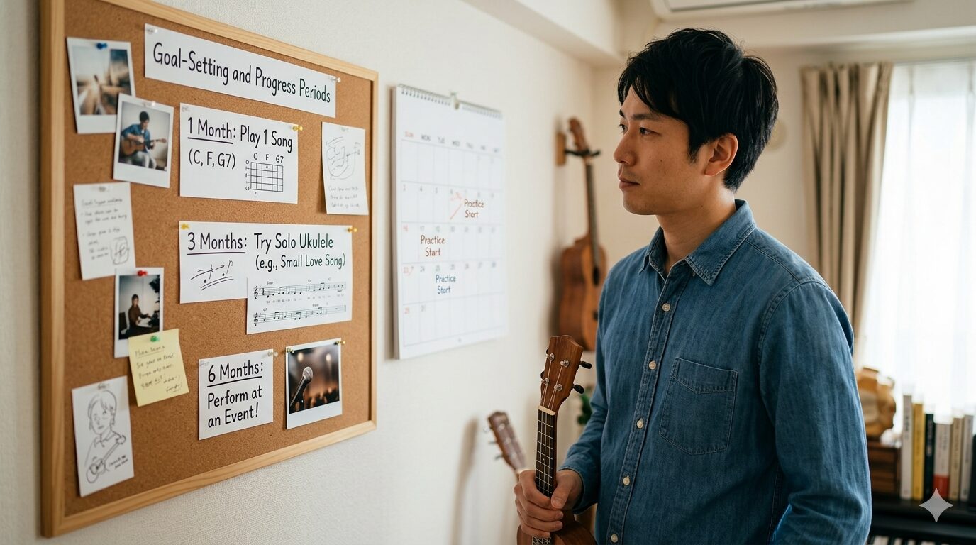 ウクレレが上達するまでの期間は「何を目標にするか」で全然違う