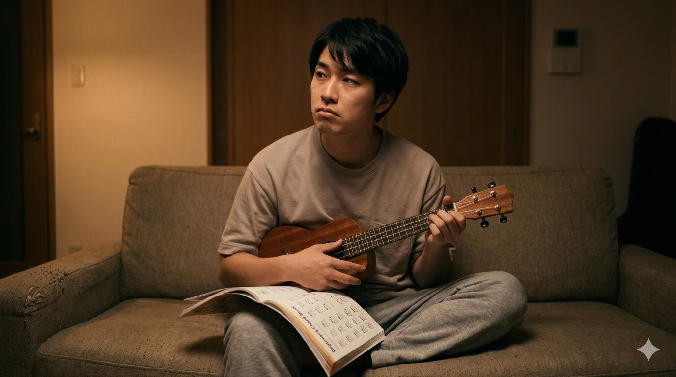 ウクレレで挫折しそうになる気持ち、それはあなただけじゃない