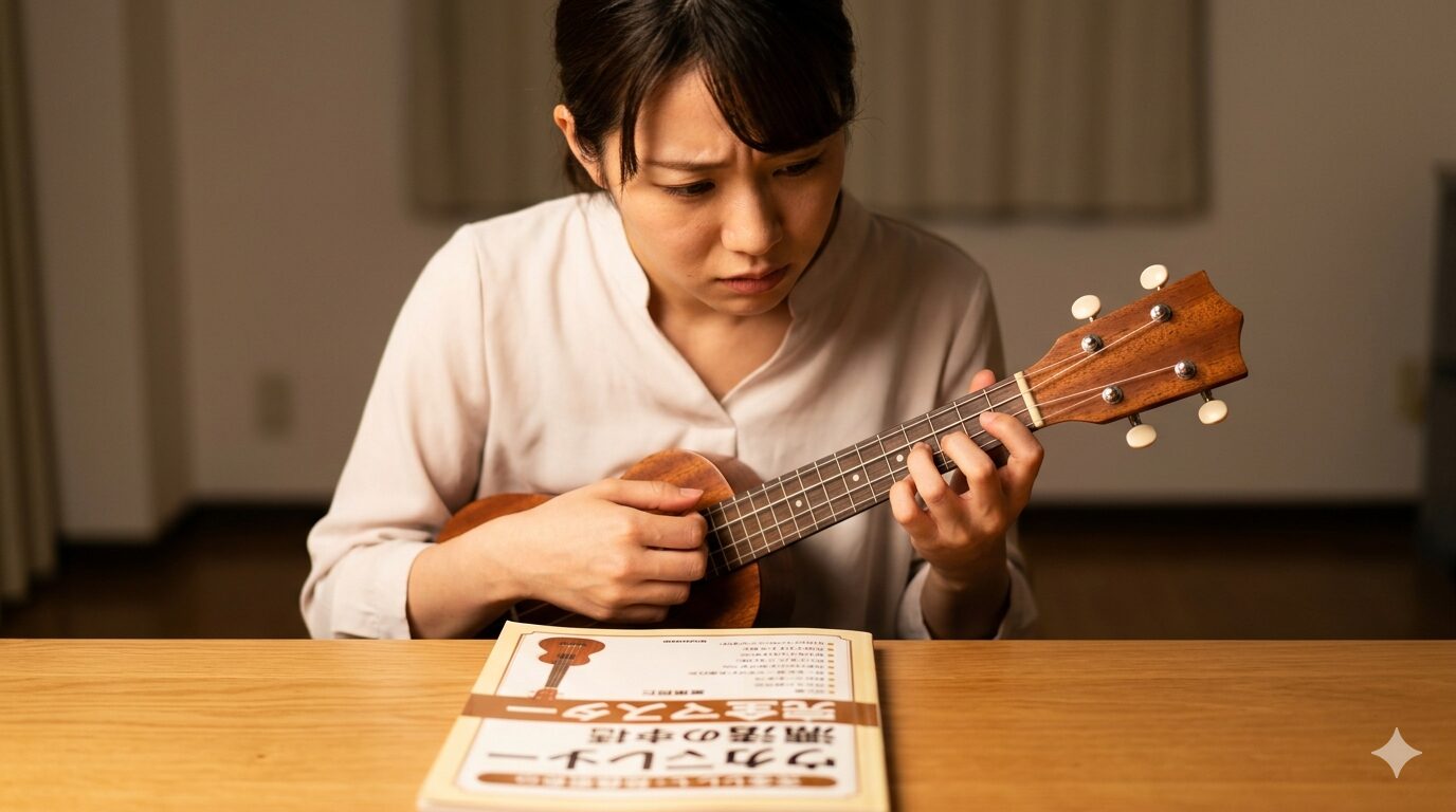 ウクレレで挫折につながりやすい3つの原因