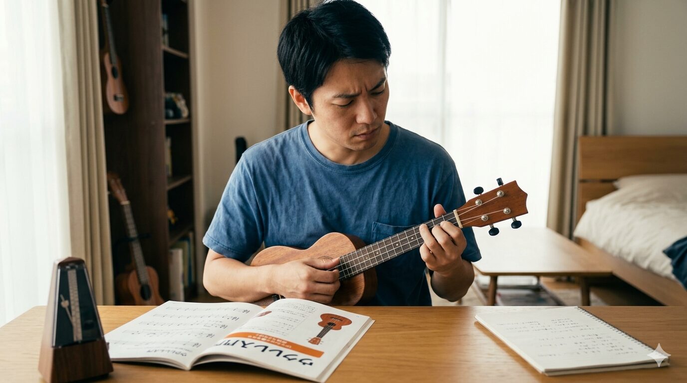 ウクレレの独学が難しいと感じるのは当たり前のことかもしれない