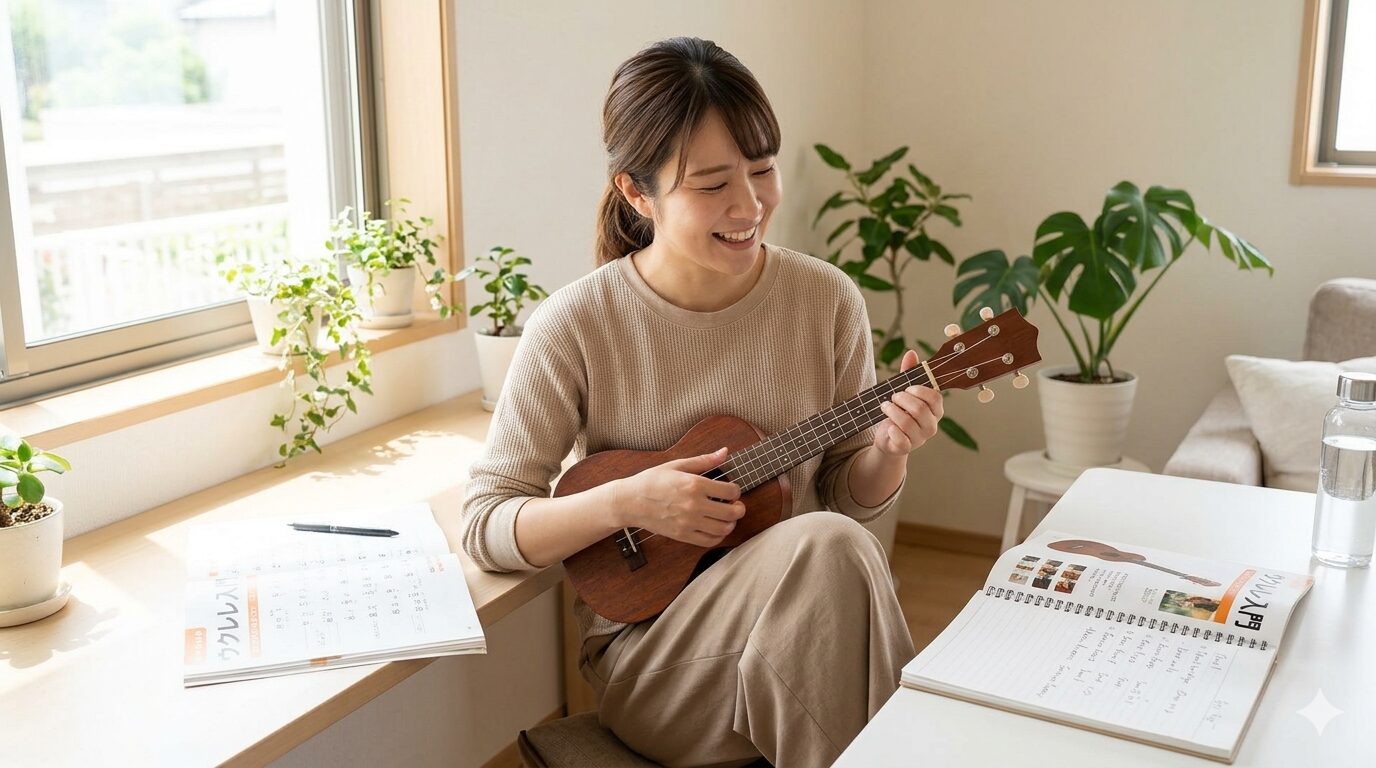 まとめ：ウクレレの独学が難しいと感じても、それはスタートラインに立っている証拠