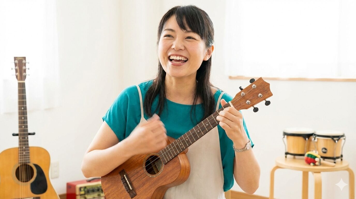 16ビートのストロークができるとウクレレ演奏が変わる