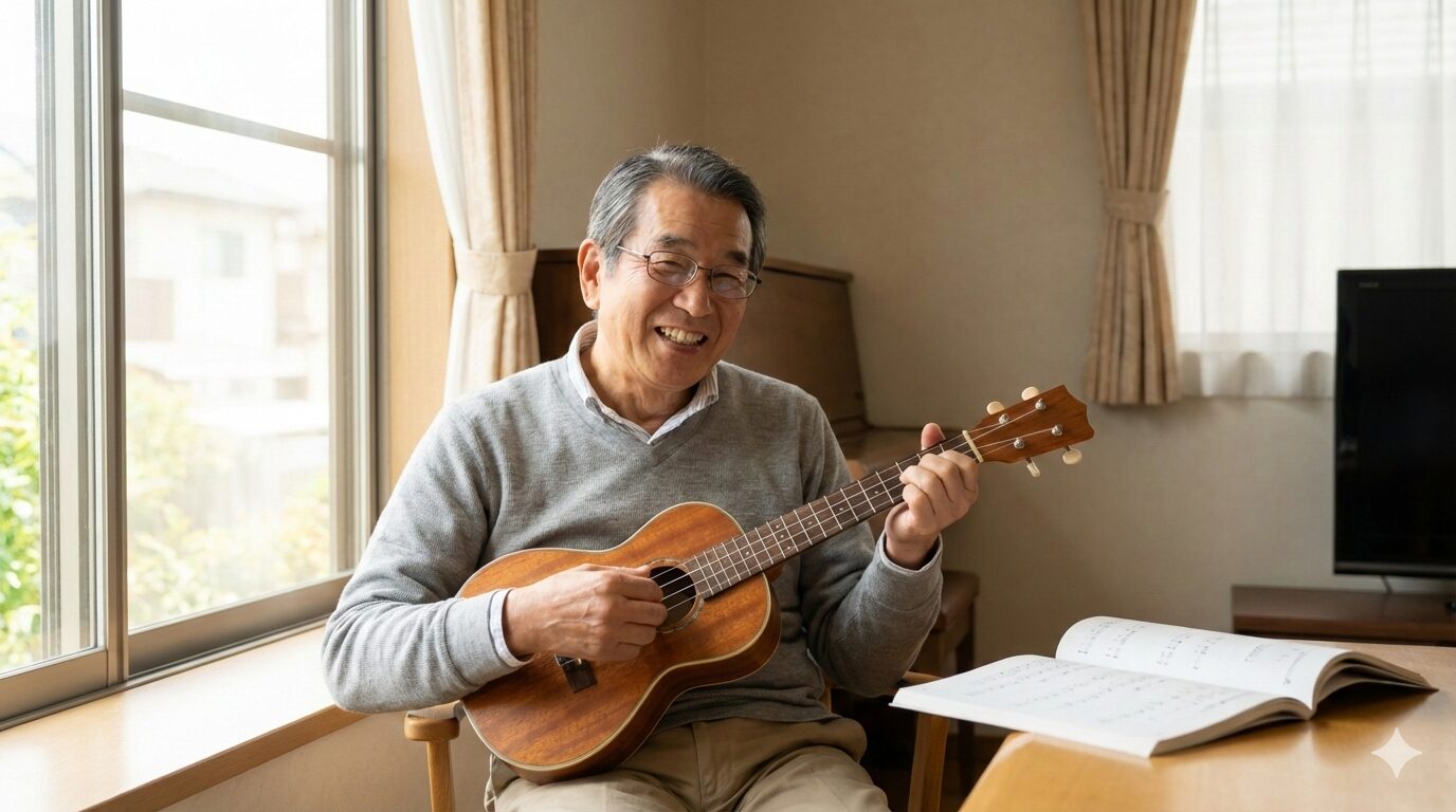 ウクレレは70歳からの独学でも十分可能な3つの理由