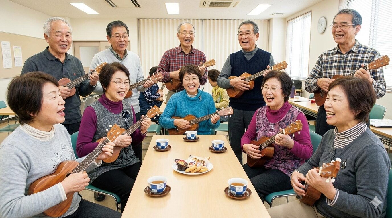 70歳からのウクレレ独学がもたらす健康効果と生きがい
