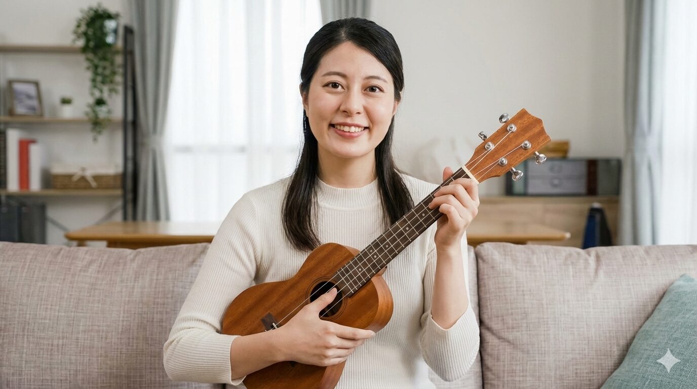 ウクレレのドレミシールに頼りすぎる危険性と卒業時期