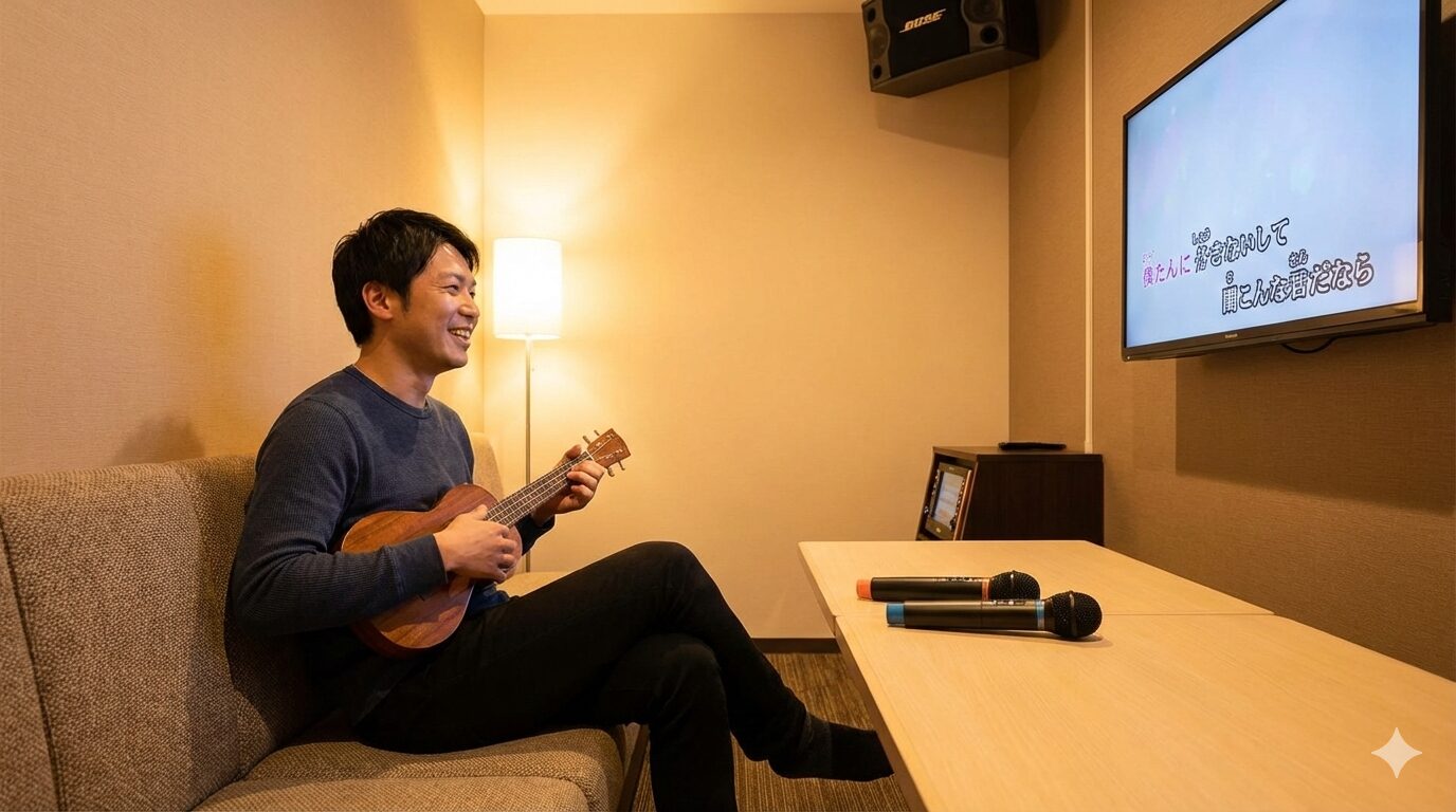 ウクレレをカラオケで練習するメリットと適している理由