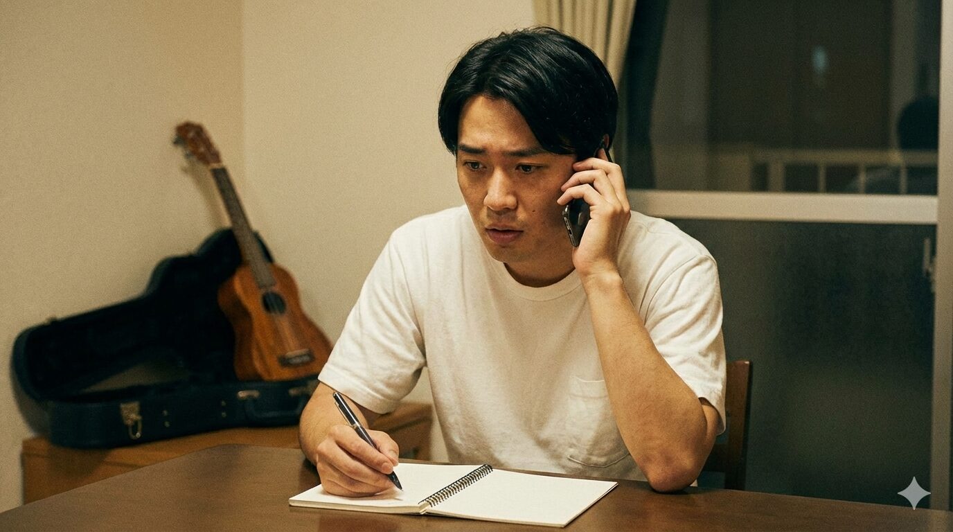 ウクレレのマンション練習で壁ドンされた時の対処法