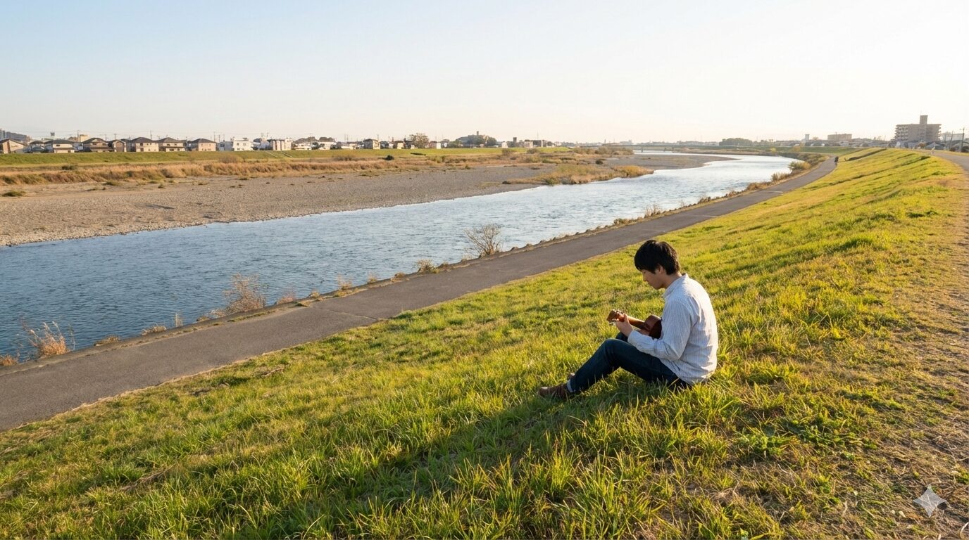 公園でウクレレ練習するのに適した場所と避けるべき場所