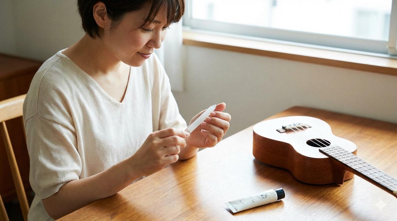 深爪で弾きにくい環境でも上達を早める日々のメンテナンス