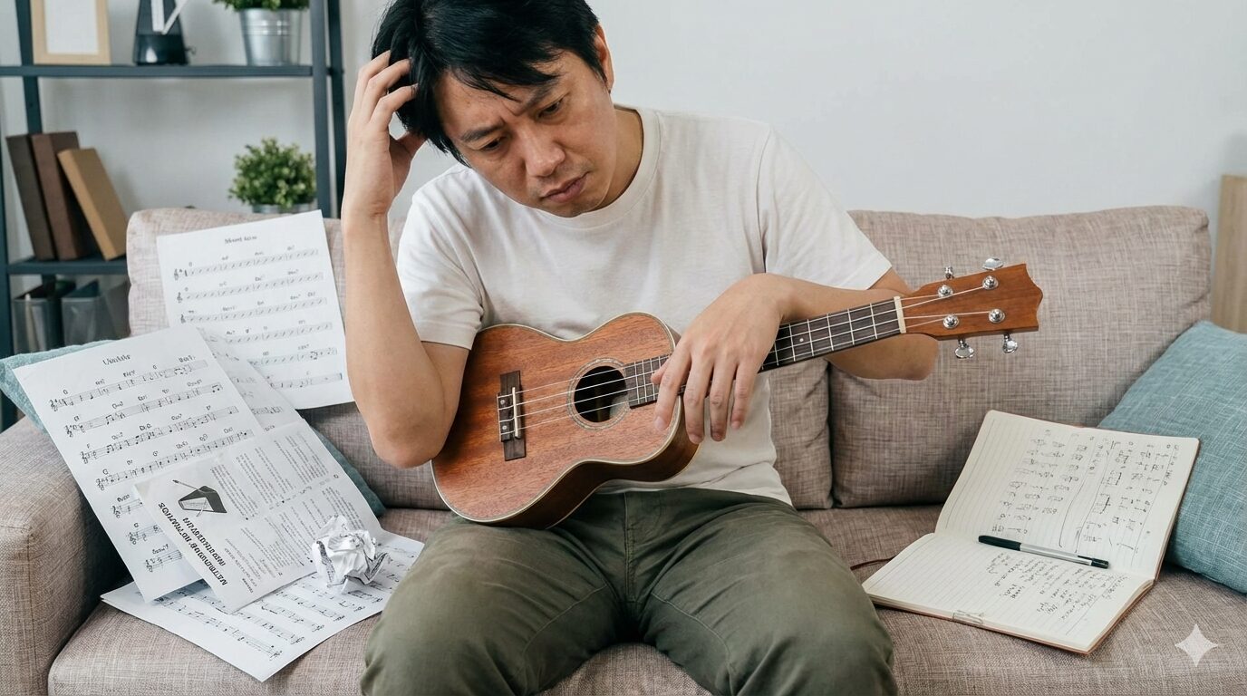 ウクレレのコードチェンジ練習で陥りがちな3つの罠