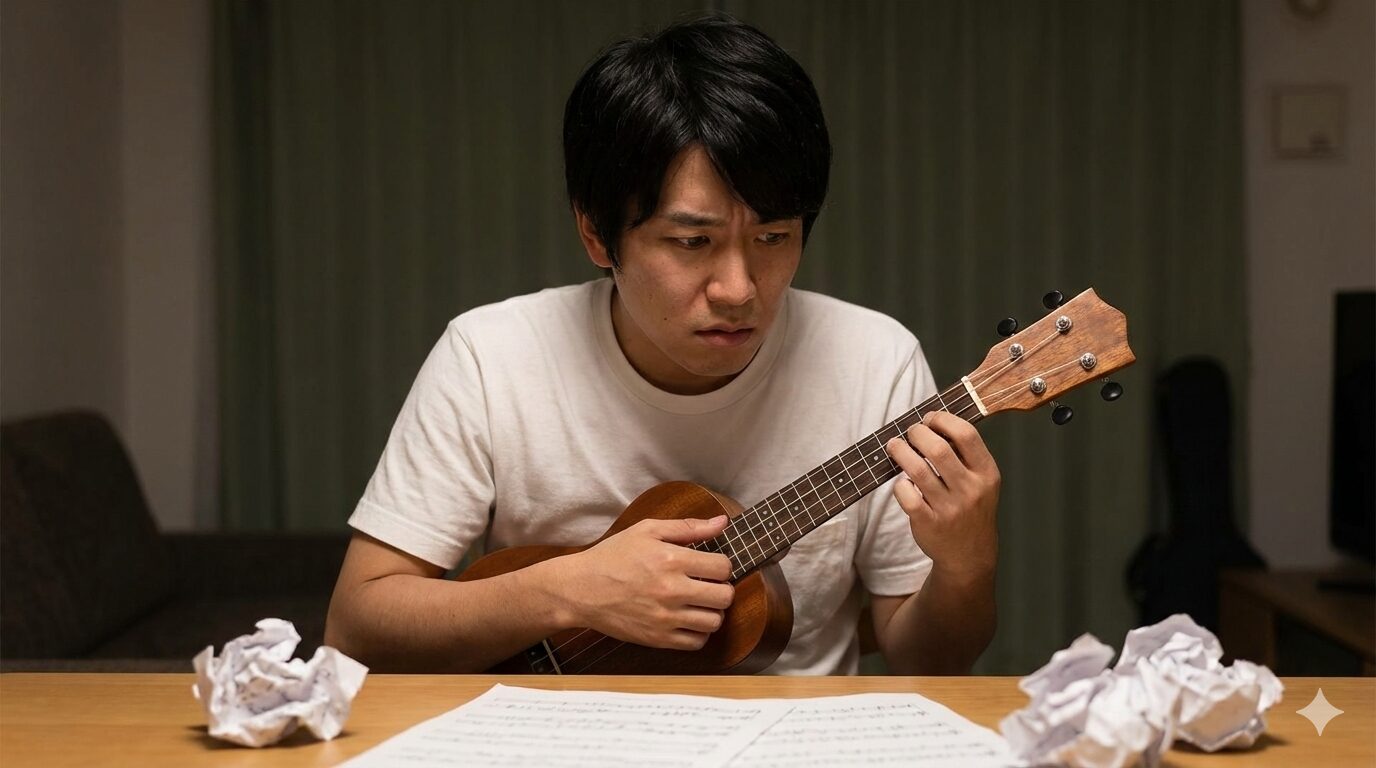 ウクレレのストローク練習でやってはいけない3つのミス