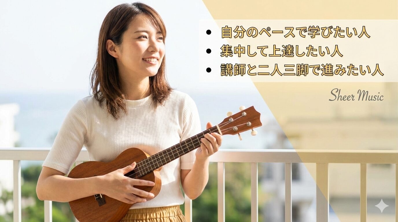 まとめ：シアーミュージックのマンツーマンレッスンはこんな人に最適