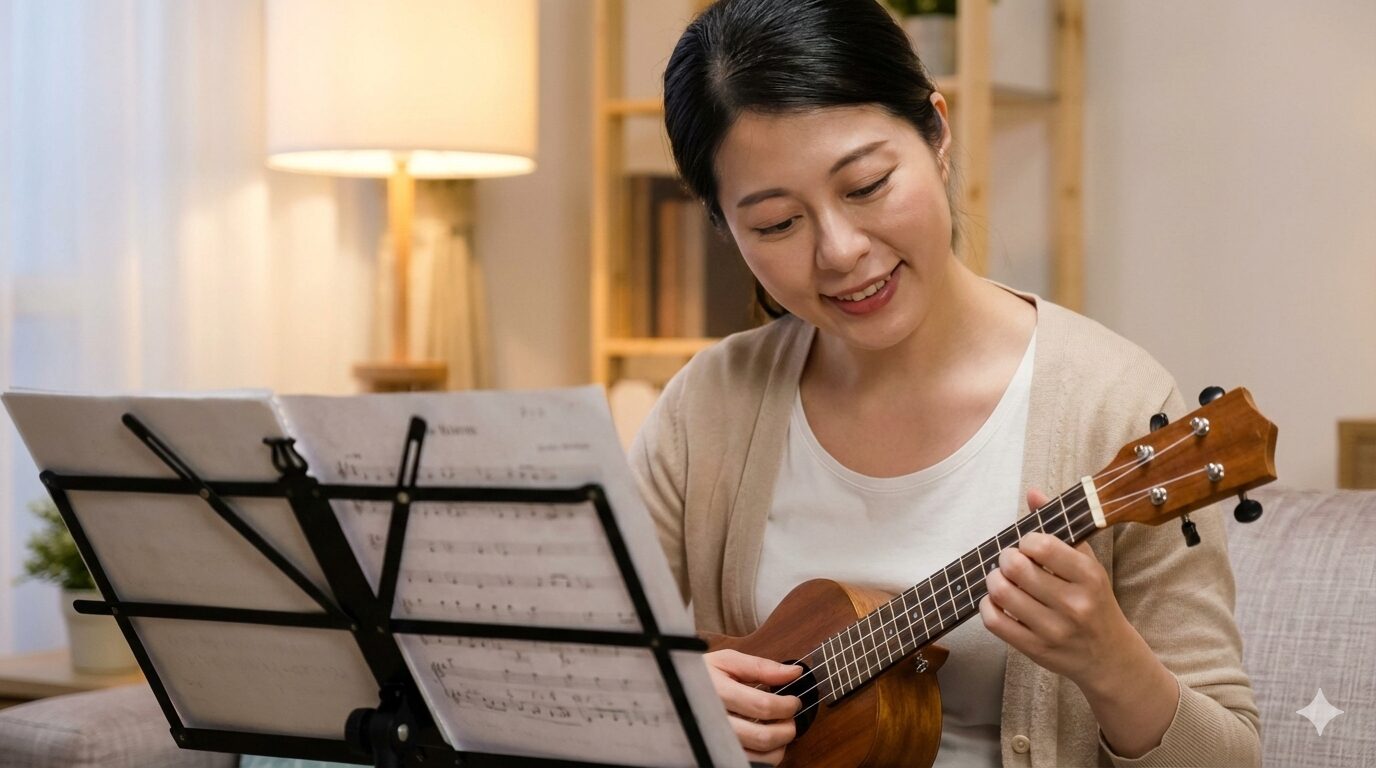 大人がシアーミュージックでウクレレを習うと何が変わる？