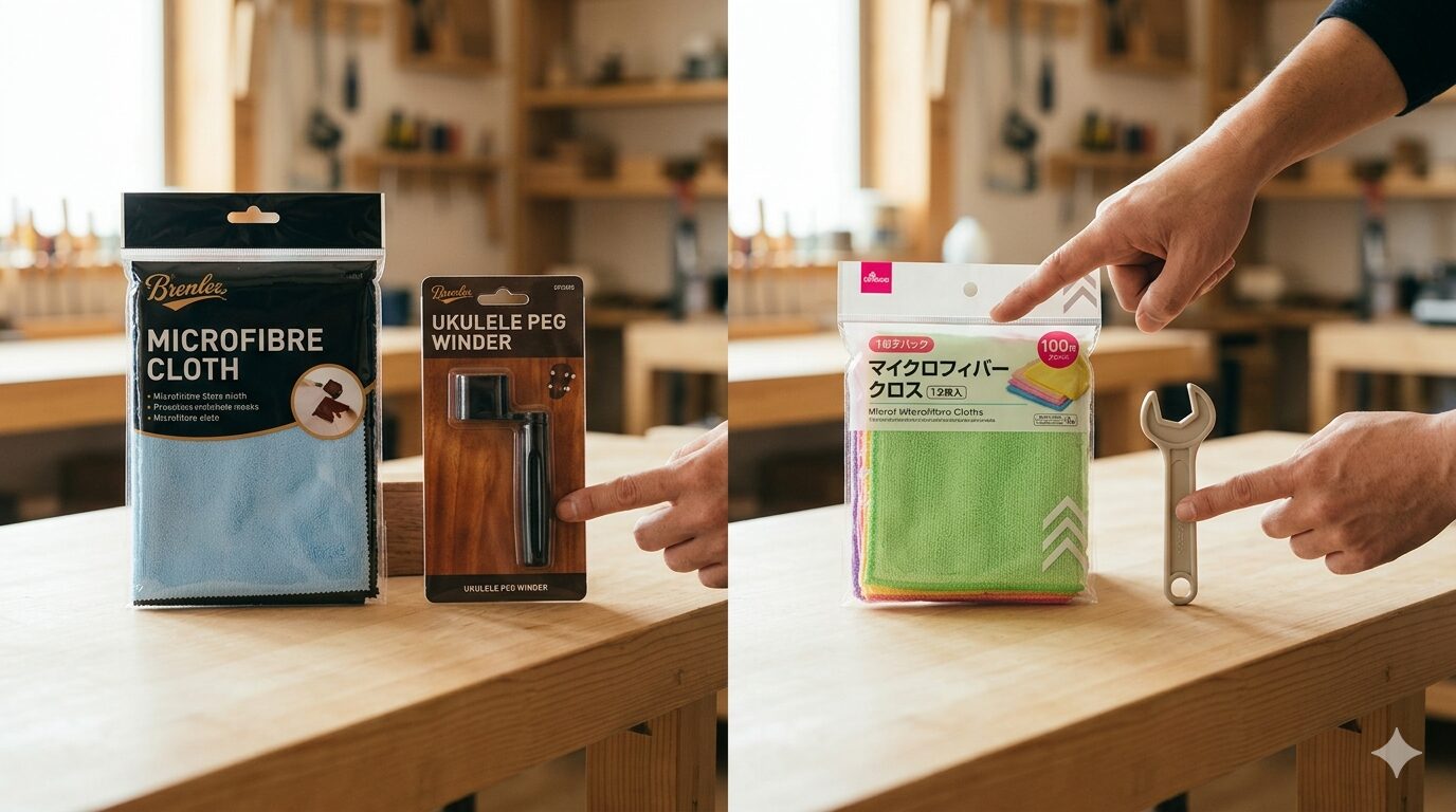 ウクレレに使える100均グッズがこれほど多い理由