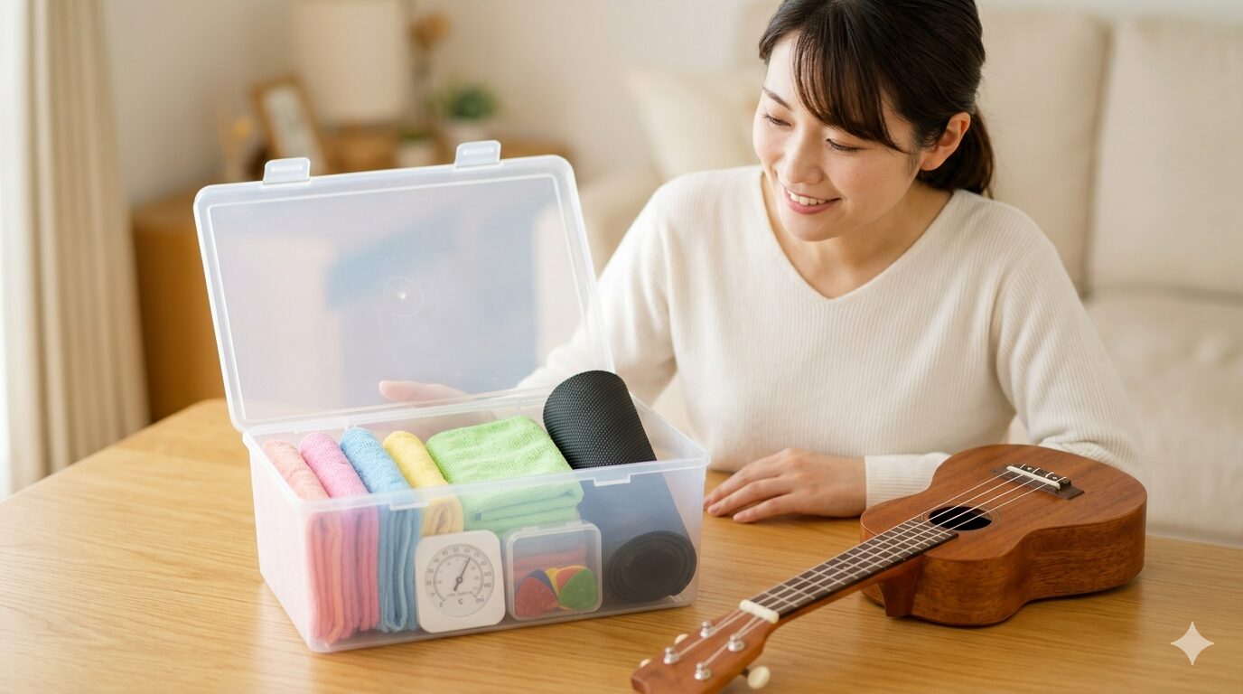 まとめ:ウクレレの100均グッズは用途を絞って賢く使うとコスパ最強のアイテムになる