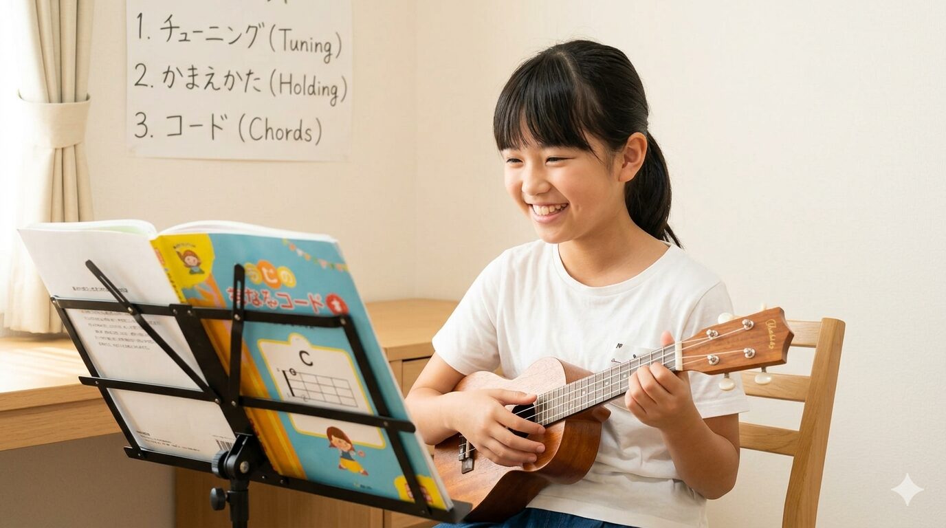 ウクレレ初心者が最初にやるべき練習の正しい順番