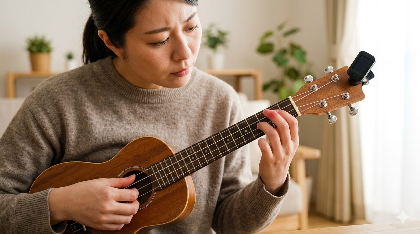初心者がウクレレを弾けないと感じる主なつまずきポイント
