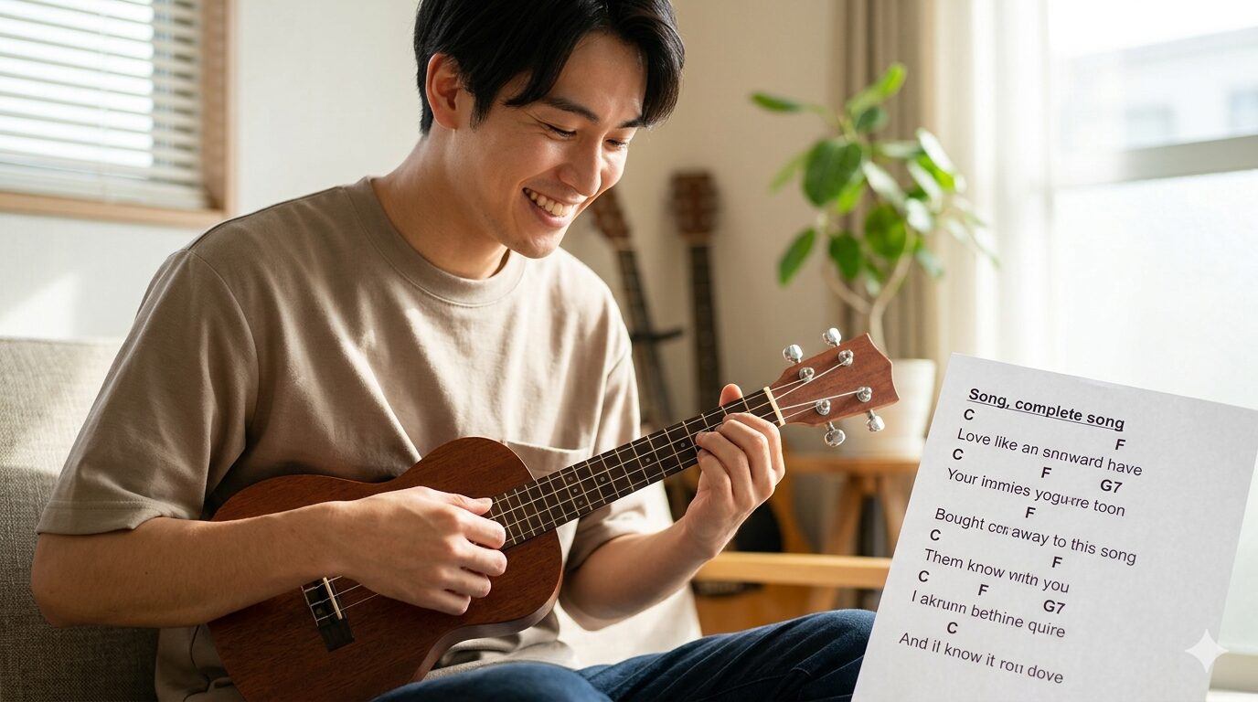 ウクレレのコードをスムーズに覚える具体的なコツと裏ワザ