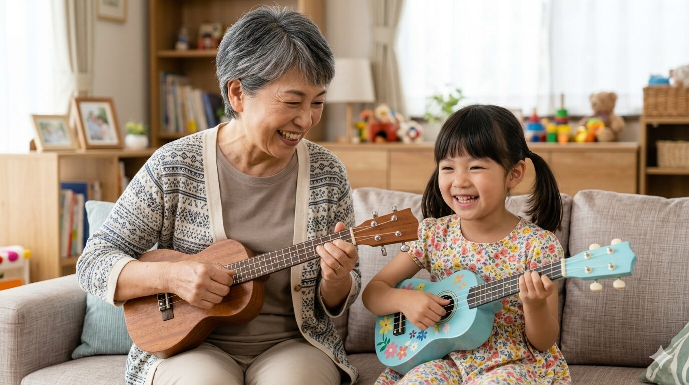 楽譜ゼロの60代がウクレレ弾き語りできた理由