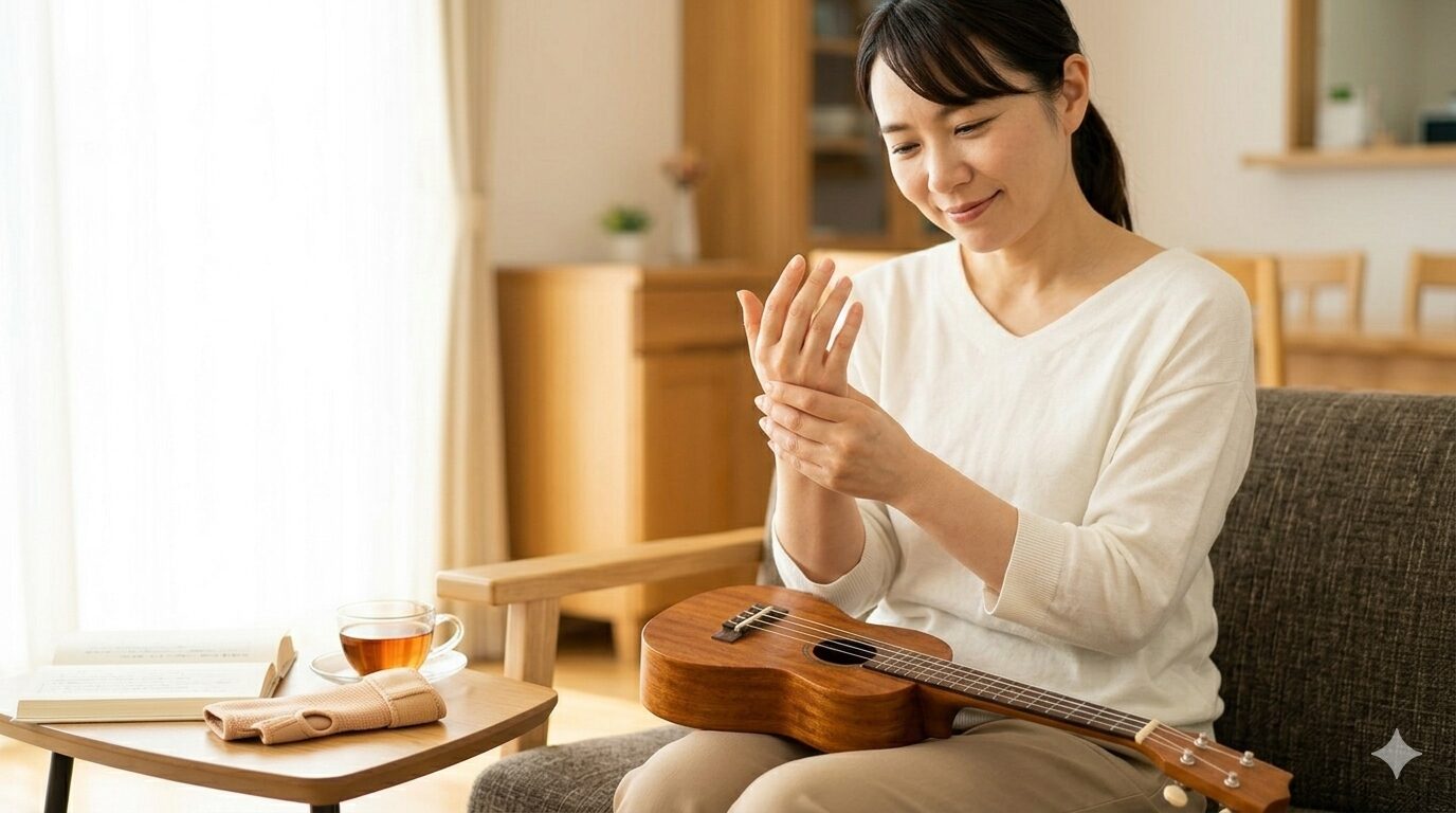 まとめ：ウクレレの腱鞘炎はサポーターと休息を組み合わせて無理なく続けることが大切