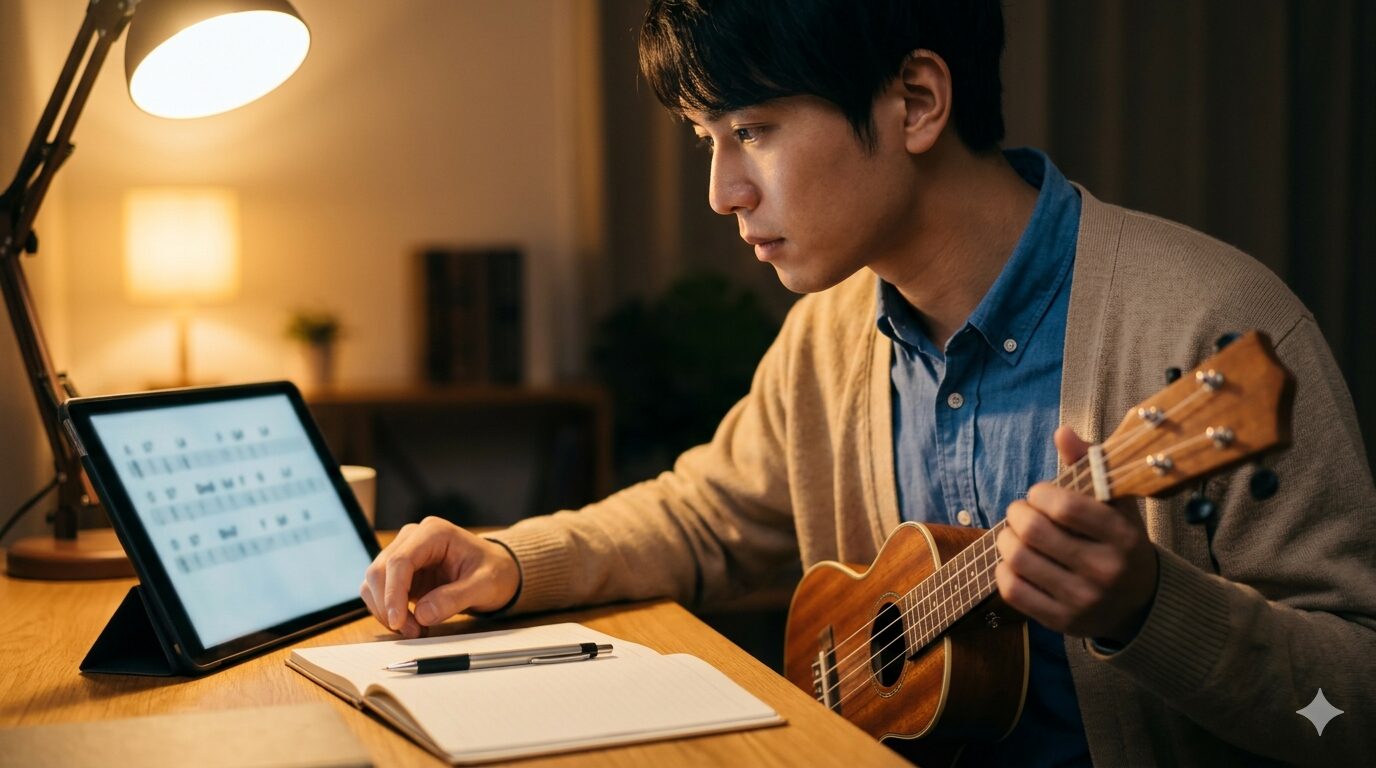 ウクレレでアニソンを弾きたい初心者が最初に意識しておくといいこと