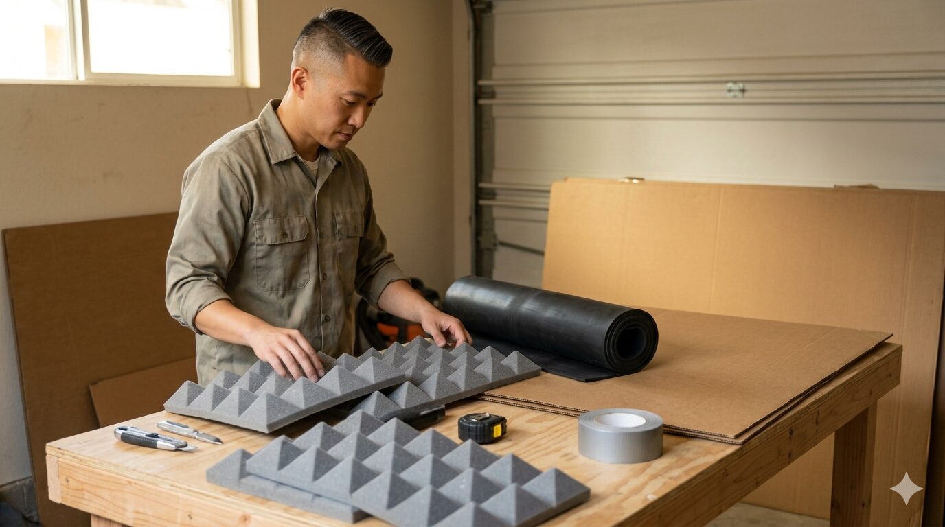 1万円以下で防音室を自作するための素材と基本構造