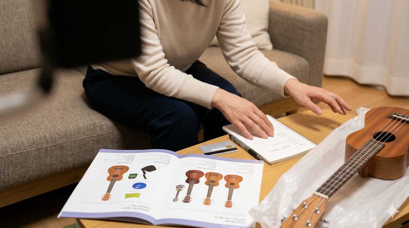 申し込み手順を解説｜古川忠義ウクレレ講座DVDをスマホ・PCで迷わず完了する4ステップ