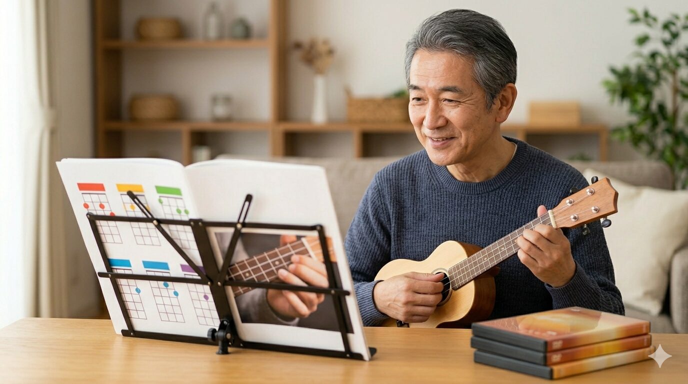 古川忠義ウクレレ講座DVDが初心者向けと言われる6つの工夫