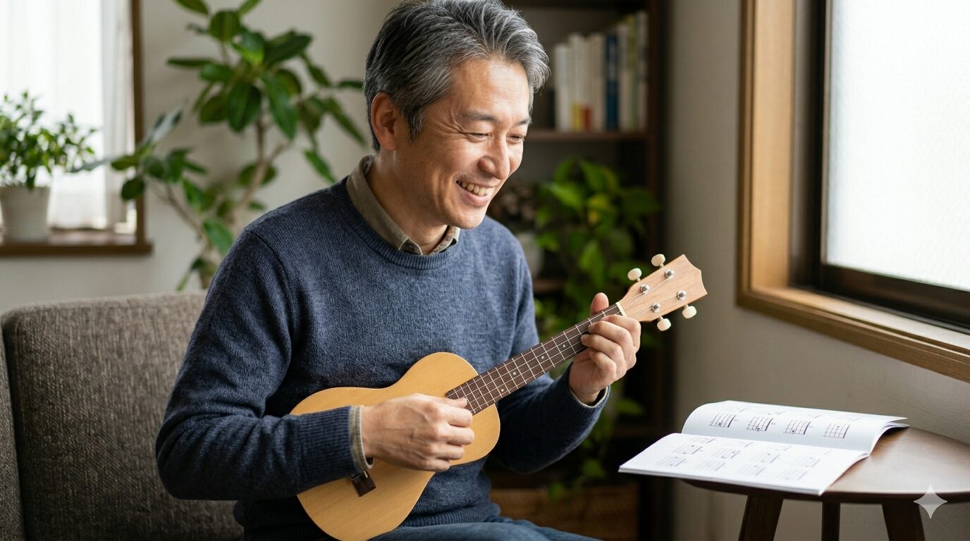 初心者が古川忠義ウクレレ講座DVDに実際に取り組んでみた体験談